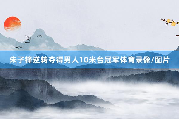 朱子锋逆转夺得男人10米台冠军体育录像/图片