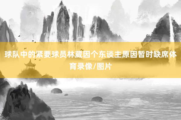 球队中的紧要球员林葳因个东谈主原因暂时缺席体育录像/图片