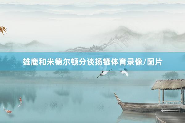 雄鹿和米德尔顿分谈扬镳体育录像/图片