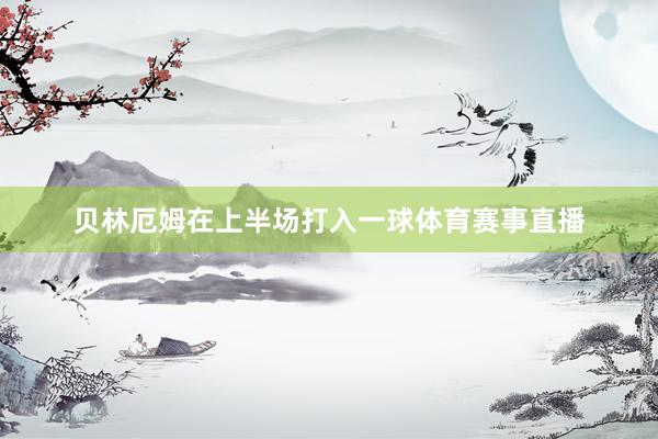 贝林厄姆在上半场打入一球体育赛事直播