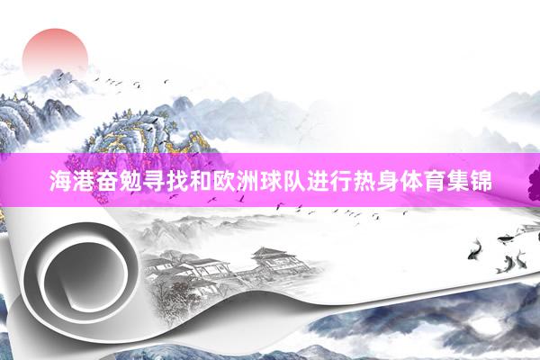 海港奋勉寻找和欧洲球队进行热身体育集锦