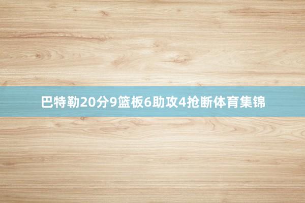 巴特勒20分9篮板6助攻4抢断体育集锦