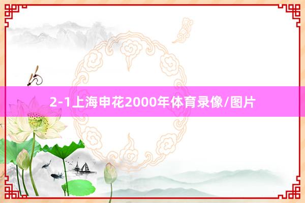 2-1上海申花2000年体育录像/图片